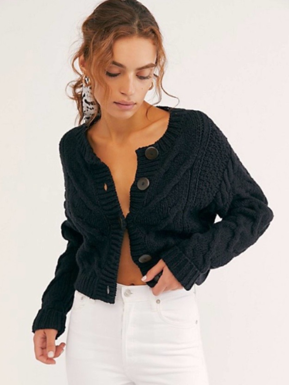 NWT Free People Bonfire Cardi Size L
